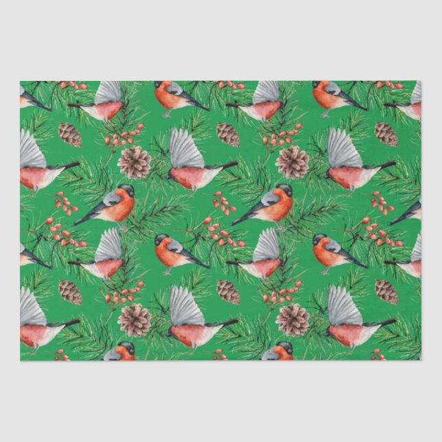 Papier Mousseline Bullfinch (Recto)