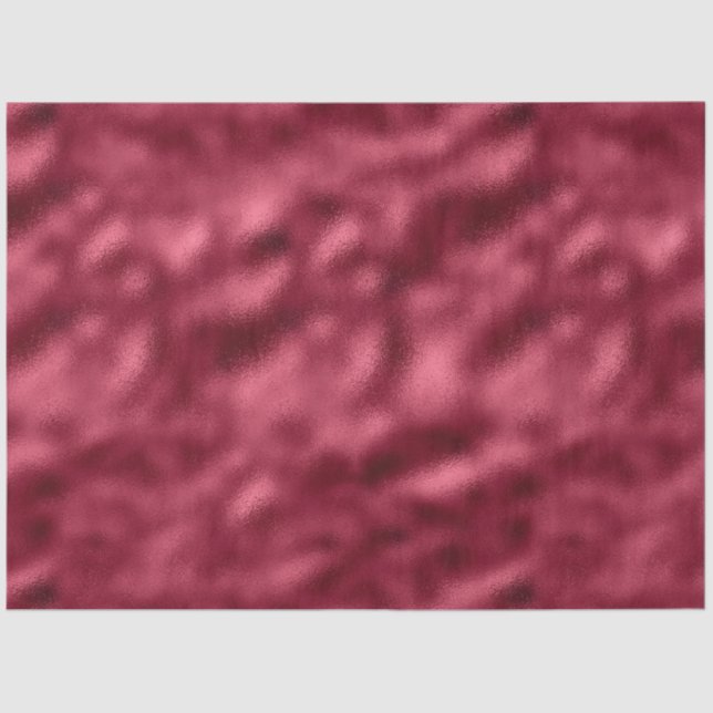 Papier Mousseline Burgundy et Gold Tiger Series Design 17 (Recto)