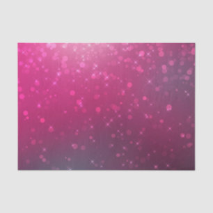 Papier Mousseline Burgundy Pink Bokeh Anniversaire