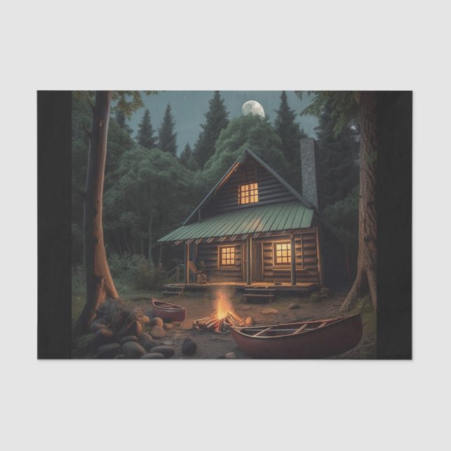 Papier Mousseline Cabine Nicks (Recto)