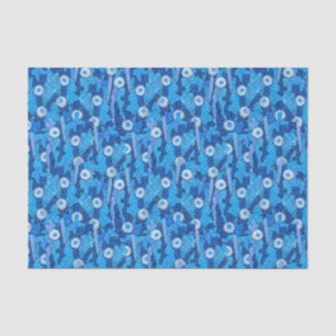 Papier Mousseline Cactus Camo Cactus Fleur Succulente Motif Floral