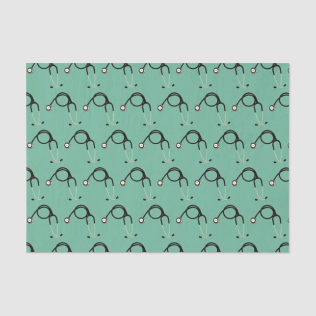 Papier Mousseline Cadeau à thème Médicale (Recto)