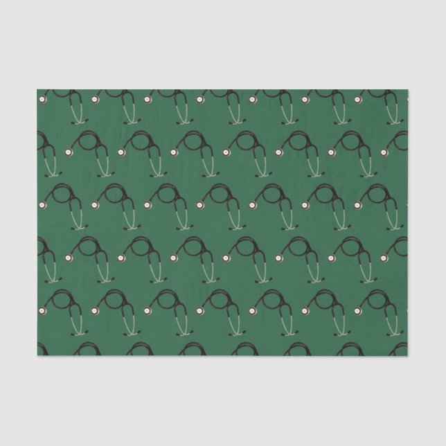 Papier Mousseline Cadeau à thème Médicale (Recto)