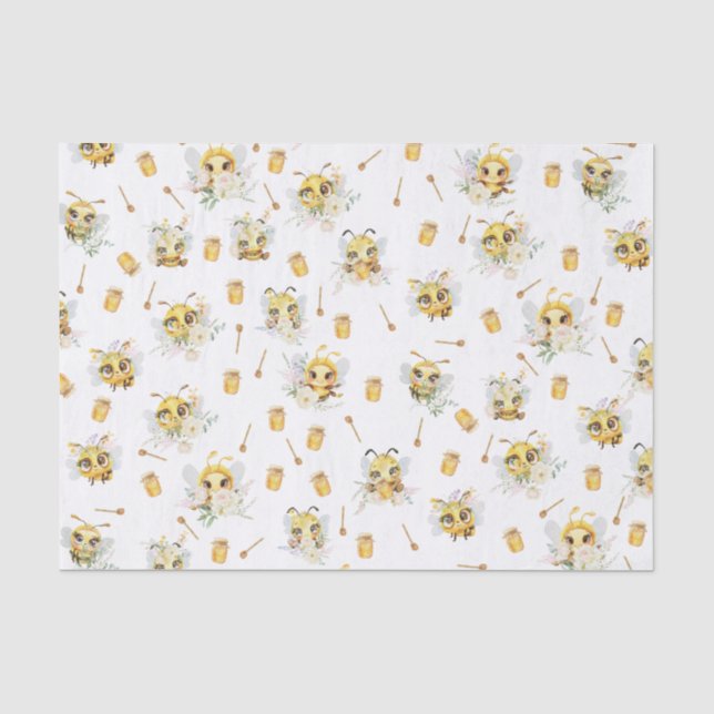 Papier Mousseline Cadeau d'anniversaire de Sweet to Bee' (Recto)