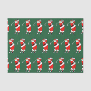Papier Mousseline Cadeau de Noël de golf