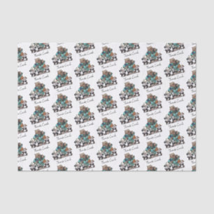 Papier Mousseline Cadeau de remerciement pour l'entraîneur de wombat