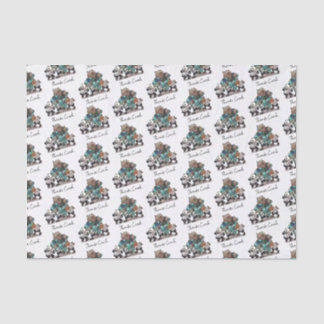 Papier Mousseline Cadeau de remerciement pour l'entraîneur de wombat