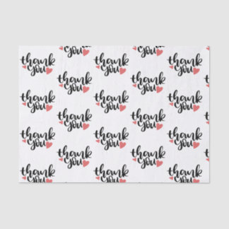 Papier Mousseline Cadeau d'expédition pour petites entreprises Merci