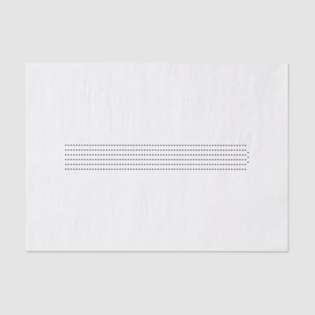 Papier Mousseline Cadeau noir de mystère de points d'interrogation (Recto)