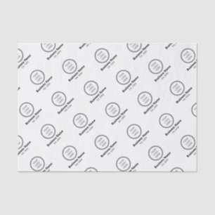 Papier Mousseline Cadeau promotionnel d'entreprise de marque logo pe