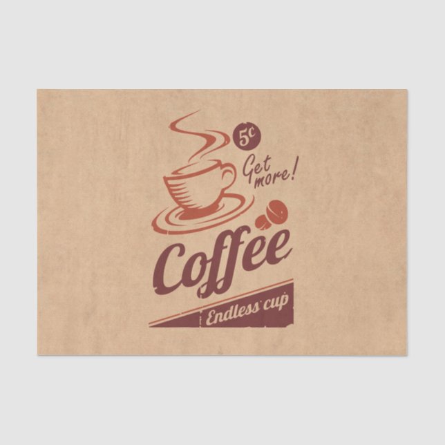 Papier Mousseline Café (Recto)