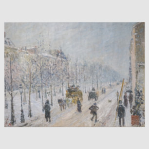 Papier Mousseline Camille Pissarro - Boulevards extérieurs, Effet Ne