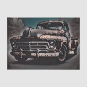 Papier Mousseline Camion Antique - Un classique intemporel