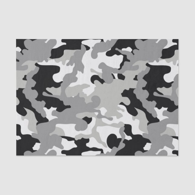 Papier Mousseline Camion noir et gris (Recto)