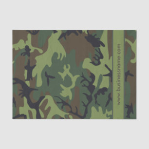 Papier Mousseline Camouflage