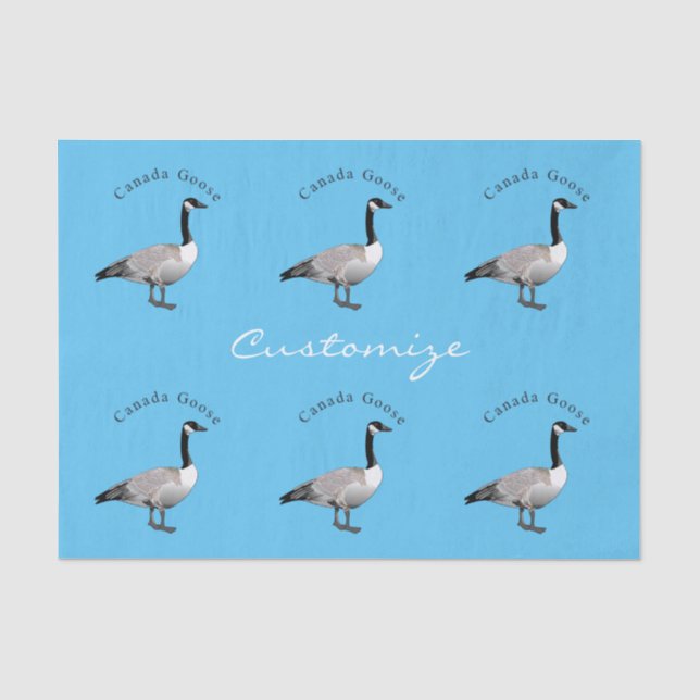 Papier Mousseline Canada Goose (Recto)
