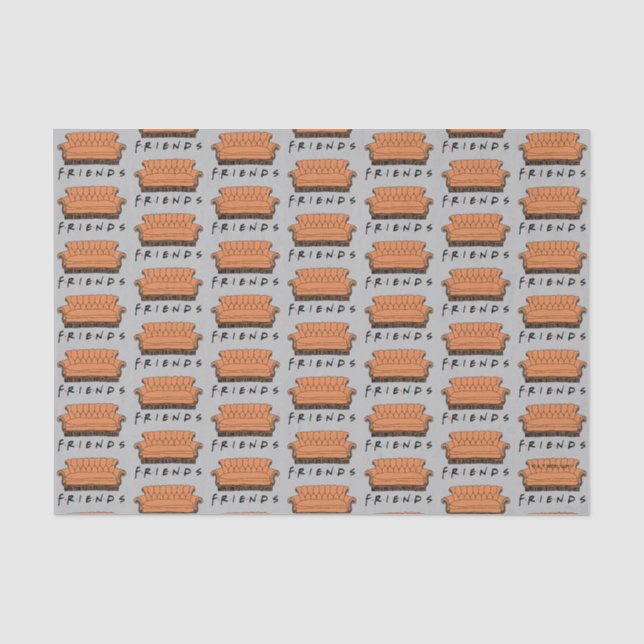 Papier Mousseline Canapé FRIENDS™ (Recto)