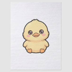 Papier Mousseline Canard poussin bébé mignon