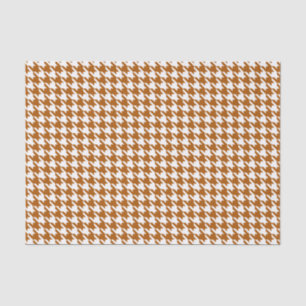 Papier Mousseline Caramel Houndstooth moderne à Emporiomoffa