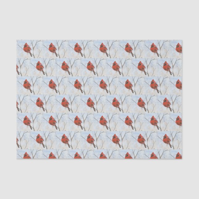 Papier Mousseline Cardinal (Recto)