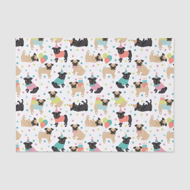 Papier Mousseline Carlin Anniversaire (Recto)