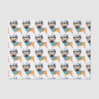 Papier Mousseline Carlin de Hanoukka Dreidel (personnalisable)