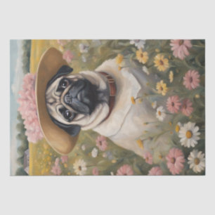 Papier Mousseline Carlin en fleur : un Imaginaire floral découpage