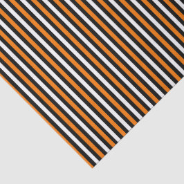 Papier Mousseline Carnaval d'Halloween Magie Orange & Noir