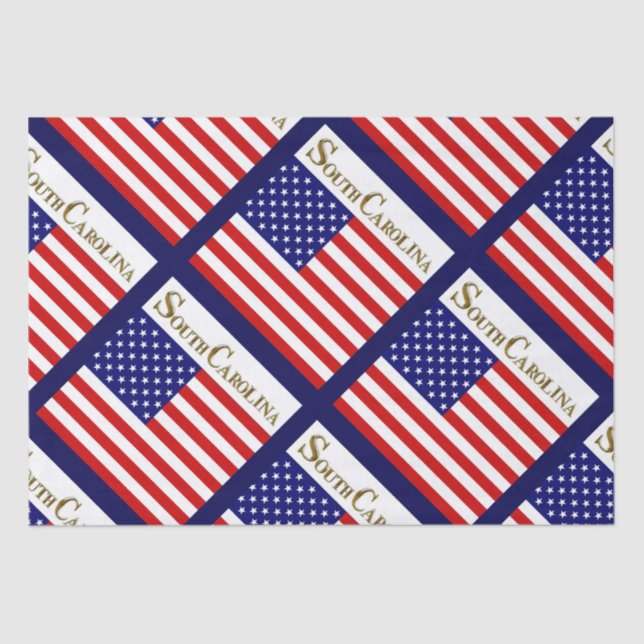 PAPIER MOUSSELINE CAROLINA DU SUD (Recto)