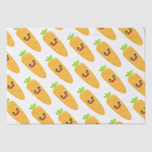 Papier Mousseline Carotte