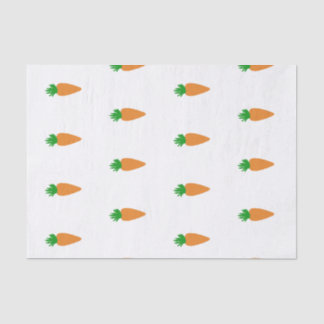 Papier Mousseline Carottes de Pâques Papier Tissu
