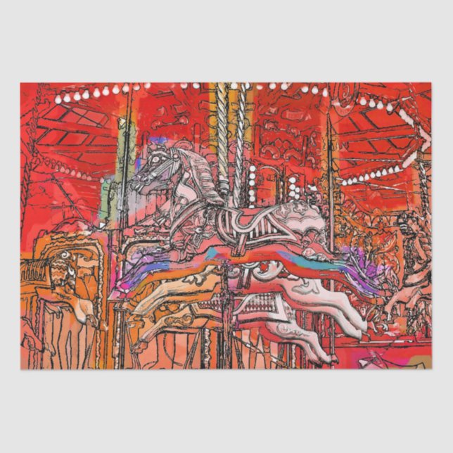 PAPIER MOUSSELINE CAROUSEL (Recto)