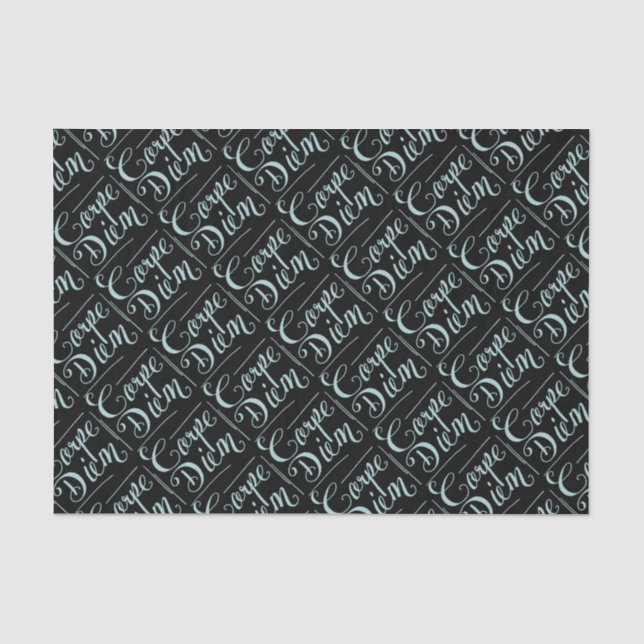Papier Mousseline Carpe Diem Fancy (Recto)