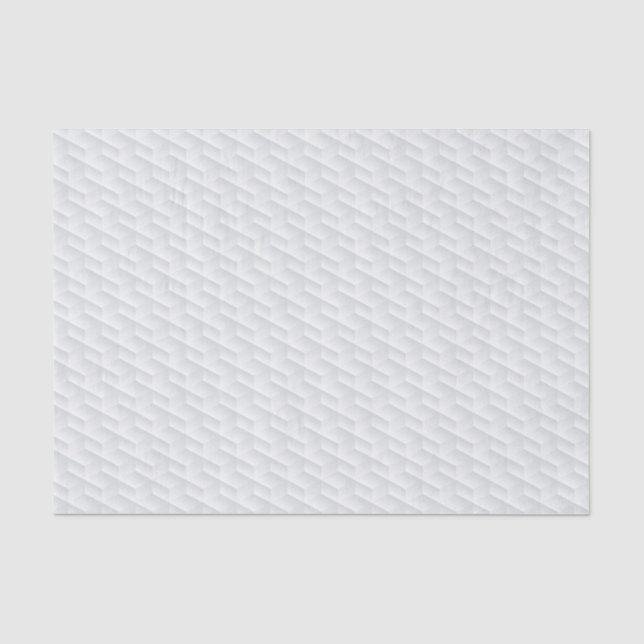 Papier Mousseline Carré blanc en relief (Recto)