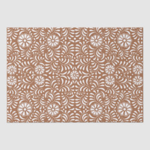 Papier Mousseline Carreau de Talavera en terre cuite Style Espagnol 
