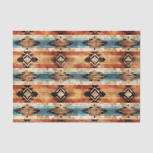 Papier Mousseline Carrelage Faux motif occidental découpage