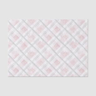 Papier Mousseline Carrés de Parties scintillant en argent rose blanc