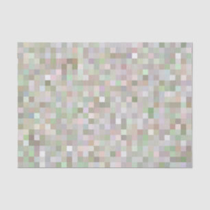 Papier Mousseline Carrés pastel