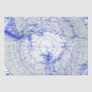 Papier Mousseline Carte Atlas