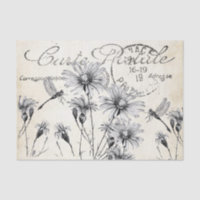 Carte Fleur sauvage Dragonfly Decoupage Craft