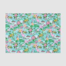 Carte Floride Preppy Palm Beach Motif Imprimer