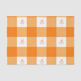 Papier Mousseline Cartes de remerciement de fête de citrouille avec