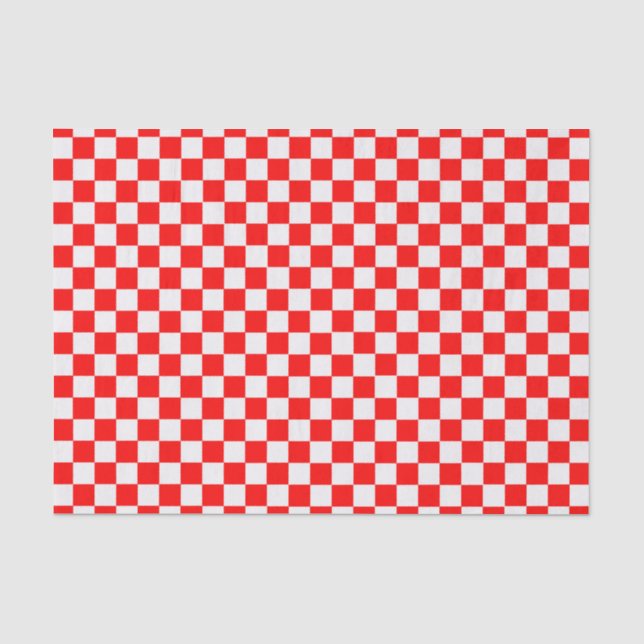 Papier Mousseline Carton De Chaussure Classique Rouge Et Blanc (Recto)