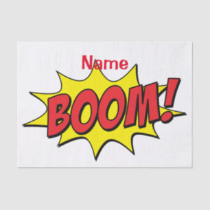 Papier Mousseline Cartoon Boom Thunder_Cove