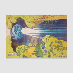 Papier Mousseline Cascade, Katsushika Hokusai, Ukiyo-e