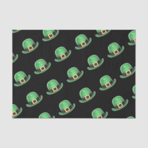 Papier Mousseline Casquette du Derby Vert de la Saint-Paddys