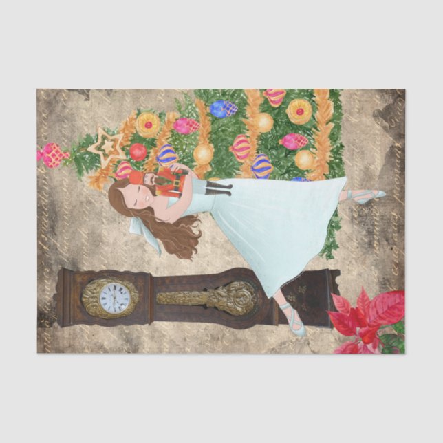 Papier Mousseline Casse-Noisette Clara Act I Christmas Eve (Recto)
