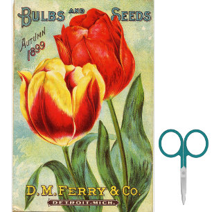 Papier Mousseline Catalogue de graines anciennes D.M. Ferry Automne