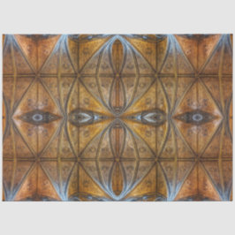 Papier Mousseline Cathédrale gothique vintage - Découpage du plafond