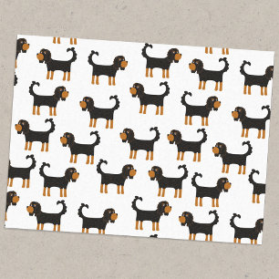 Papier Mousseline Cavalier King Charles Spaniel Chien